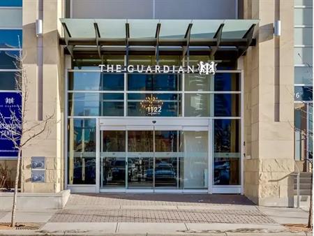 Cozy 1 Bdrm Furnished Executive Apartment immediately | 1003 - 1122 3 St SE, Calgary
