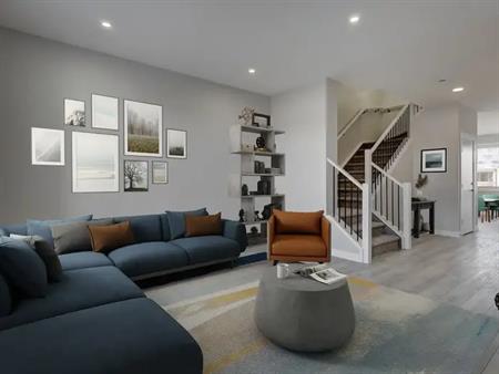 Brand New 3 Bed + Den 2.5 Bath Main Floor Unit - Pet Friendly! | 21298 Sheriff King Street Southwest, Calgary
