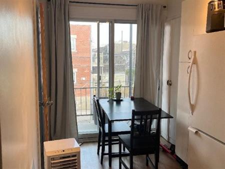 Magnifique logement 3 1-2 rénové dans Villeray