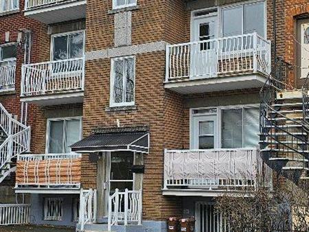 41/2 à louer dans Villeray