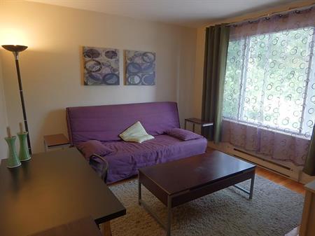 Logement 3 1/2 meublé DISPONIBLE - dernier étage