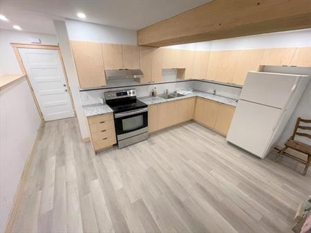 Petit 5½, rez-de-jardin, construction neuve (2023)