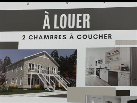Appartement Neuf De 2 Chambres à Louer