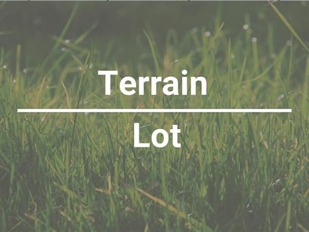 Terrain Vacant Sainte-Marcelline-de-Kildare À Vendre