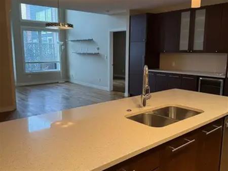 Top floor, Penthouse Unit - 2 Bed 2 Bath at Uno | 412 - 836 Royal Ave SW, Calgary