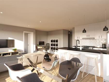 Grand**4 ½**sur 2 étages + Espace Bureau