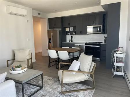 New 2BR Furnished Condo at Argyle w Balcony and 2 Underground Parking Stalls | 503 - 3932 University Avenue Northwest, Calgar