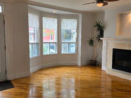 très grand appartement 2 chambres avec terrasse et cours arrière
