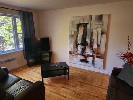 Rosemont Disponible MAINTENANT - Neuf 3 1/2 – TOUT meublé