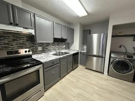 Updated modern 2 Bed 1 Bath Condo in South Edm! In-Suite Laundry, Private patio! | 2327 119 Street Northwest, Edmonton