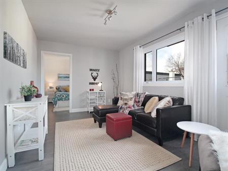 4 1/2 rénové Limoilou, 1325$ par mois, Wifi Inclus et Électros