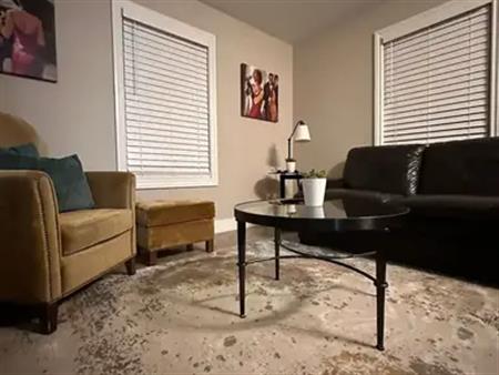 Furnished Executive 1 Bedroom Carriage House - Mckenzie Towne | Calgary