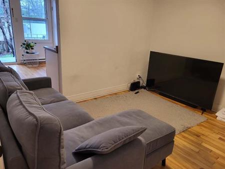 4 1/2 à louer Rosemont avec jardin