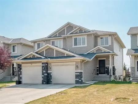 3 Bedroom Duplex including Walkout Basement backing on Green space | Calgary