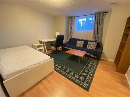 Bright and Quiet Basement Room or Suite | 11112 University Avenue, Edmonton