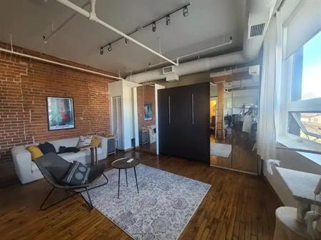 Beautifully Furnished Studio Loft | 12 - 12-121 Prescott Avenue, Toronto