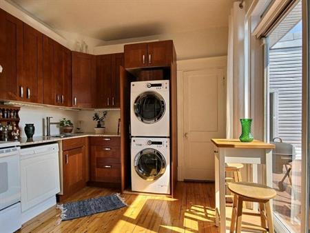 Magnifique 4 1/2 tout meublé équipé (ou non), Plateau-Mont-Royal