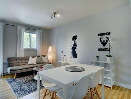 2 1/2 meublé + tout inclus / Secteur Limoilou / JUILLET - Québec