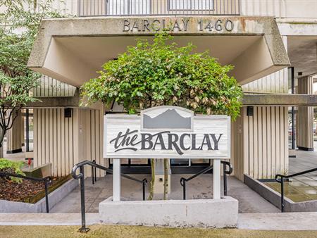 Spacious 1 Bedroom Apartment with Great Views in Heart of West End! | 1460 Barclay Street, Vancouver
