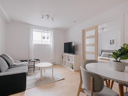 3.5 dans Charlesbourg/Cité-Limoilou - 100% Meublé