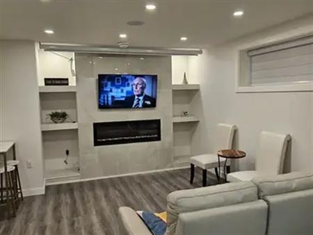 Fully Furnished Two Bedroom Legal Basement Suite | Calgary