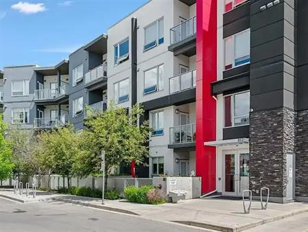 Top-Floor 2 Bed, 2 Bath Condo with 2 Balconies and Tandem Underground Parking | 8531 8A Avenue Southwest, Calgary