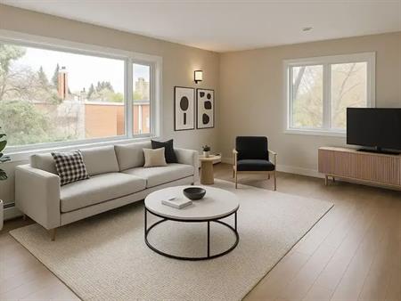UofA 4 bedroom or 3 and a Den , Hugh Windows, Beautiful Trees, Quiet | 401 - 10707 81 Avenue Northwest, Edmonton