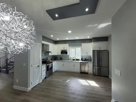 Utilities & Double garage included! New Duplex with big yard and privacy fence | Room - 11926 123 Street Northwest, Edmonton