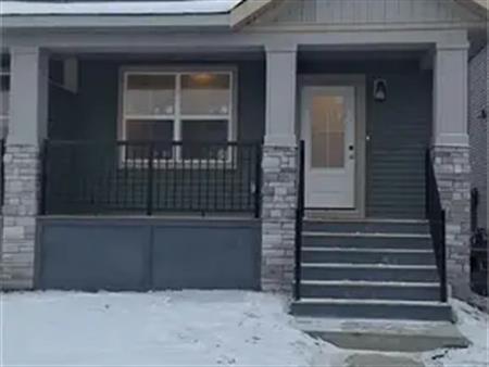 2025 Built 1-Bed  with walk-in closet + den, 1 Bath | Basement suite for Rent | 21447 Sheriff King Street Southwest, Calgary