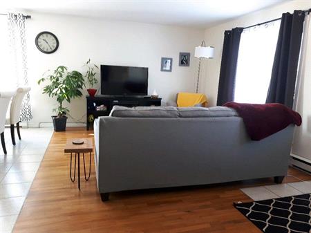 Juillet Logement Grand 6.5 au RDC 3 Chambres dans un Quadruplex