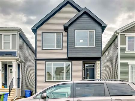 Newly built single family home basement with 2bed&1full bath with exterior entry | 116 Setonstone Gardens Southeast, Calgary