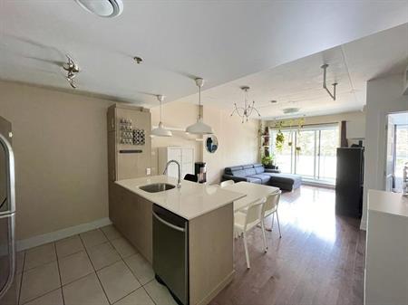 Condo 3 1/2 à louer meublé avec stationnement