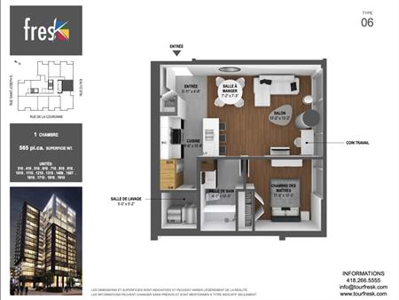 Appartement Tour Fresk Dispo Maintenant