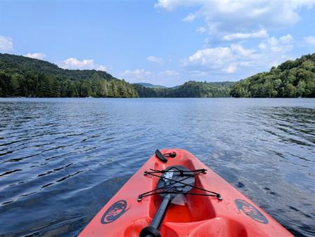Laurentides, Petit Terrain Bord De L'eau