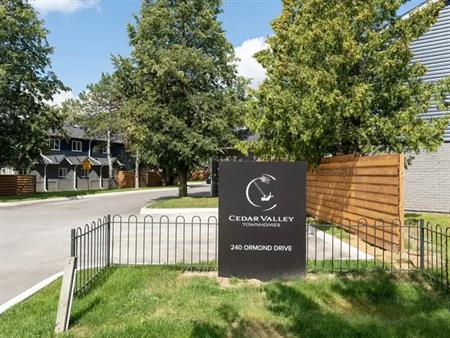Cedar Valley Townhomes | 240 Ormond Drive, Oshawa