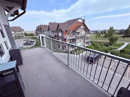 Fully Furnished 2-Bed/2-Bath Corner Condo in Silverado | Top Floor | Underground | 175 Silverado Blvd SW, Calgary
