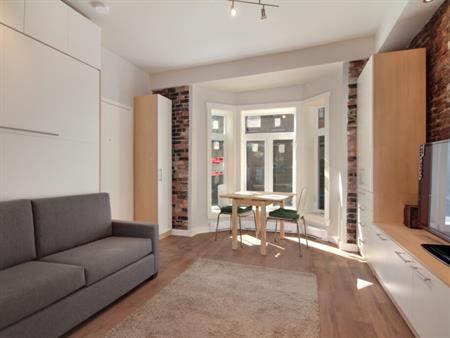 Ilo Quartier SJB Loft Entièrement Meublé à Louer Saint-Jean-Baptiste Juillet 2025