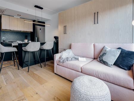 Ilo+ St-Jean Loft Entièrement Meublé à Louer Saint-Jean-Baptiste Juillet 2025