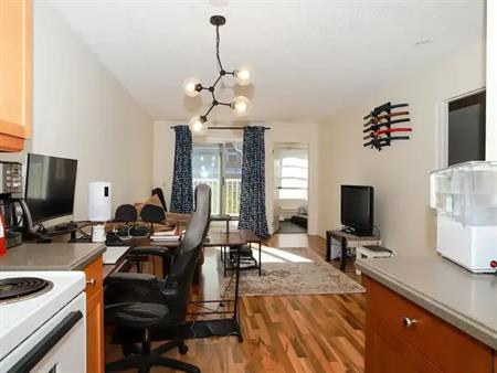 excellent 2 bedroom condo right on elbow river! 10 min walk from 17th ave! | 401 - 2204 1 Street Southwest, Calgary