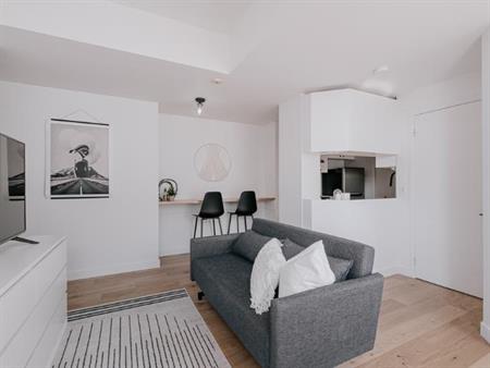 Loft entièrement meublé à louer Montcalm / Saint-Sacrement juillet 2025
