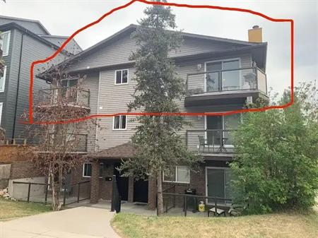 Furnished 2 bed 1 bath condo in Sunalta | 1802 A 11 Avenue Southwest, Calgary