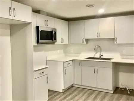 Brand New 1 Bed, 1 Bath Legal Basement Suite in Cy Becker! | 17623 49 Street, Edmonton