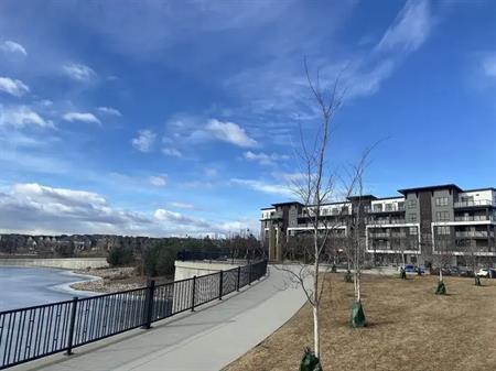 Furnished Waterside Mahogany 2 bedroom 2 bathroom spectacular view and location! | 1802 Mahogany Boulevard Southeast, Calgary