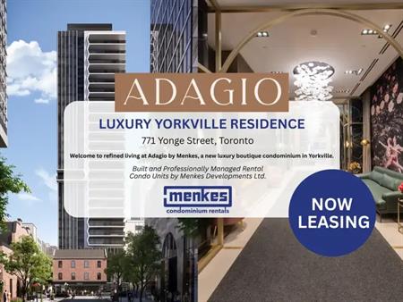 Adagio | 771 Yonge Street, Toronto