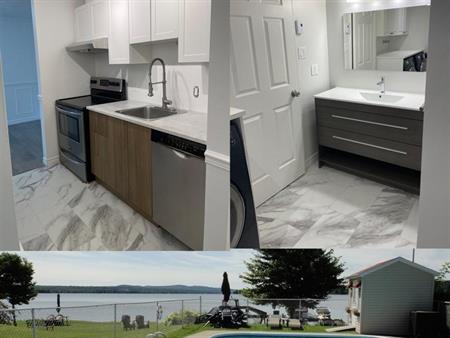 APPARTEMENT 4 1/2 À LOUER LUXUEUX ACCÈS LAC MAGOG ÉLECTROS INCLUS A/C PISCINE PAS DE CHIENS PAS ASCENCEUR INTERNET INCLUS