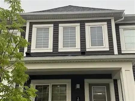 3 Bedroom  Urban Townhouse for a rent in a Cityscape Community  - July | Calgary