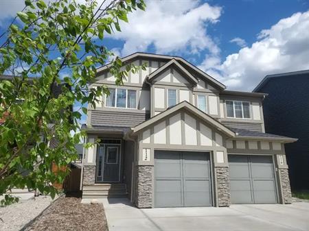 3 beds + loft/Study, 2.5 baths, Basement - Duplex (semi-detached) in Legacy | 112 Legacy Glen St. SE, Calgary