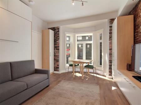 Loft entièrement meublé à louer Saint-Jean-Baptiste juillet 2025