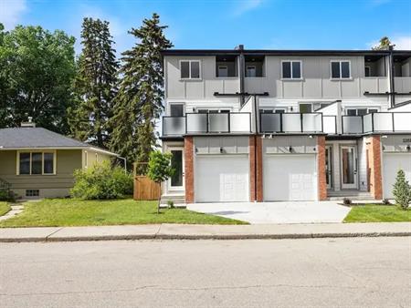 The Patio Residences: 2 Bedroom + Den Townhomes w/ Attached Garage Banff Trail | 5 - 2202 25 Avenue Northwest, Calgary