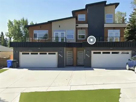 Stunning Fully-Furnished 3-Bedroom Duplex with Double Garage – Like New! | 423 Simons Road Northwest, Calgary